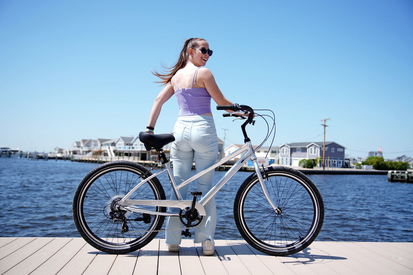 26" Haven® Key 7 Step Thru Beach Cruiser Bike