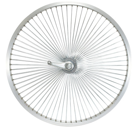 Mendham Bike Co. | Discount Bikes | 26" Villy Custom 140 Spoke Silver Alloy Wheelset