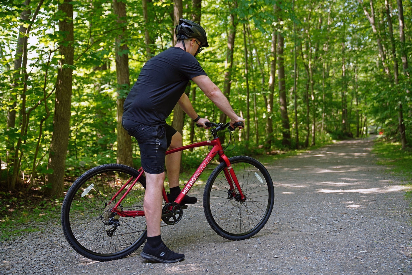 700c METRO H2 Step Over Hybrid Commuter Bike