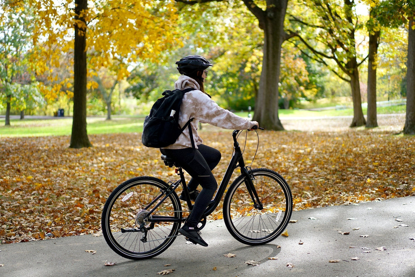 700c Haven® Harbor 7 Step Thru Commuter Hybrid Bike