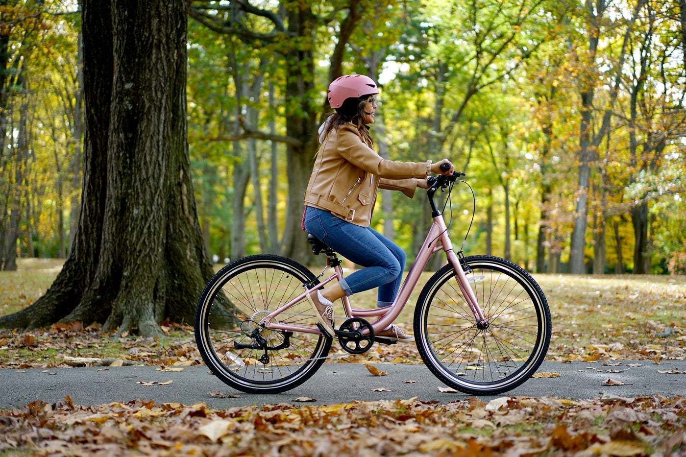 700c Haven® Harbor 8 Step Thru Commuter Hybrid Bike