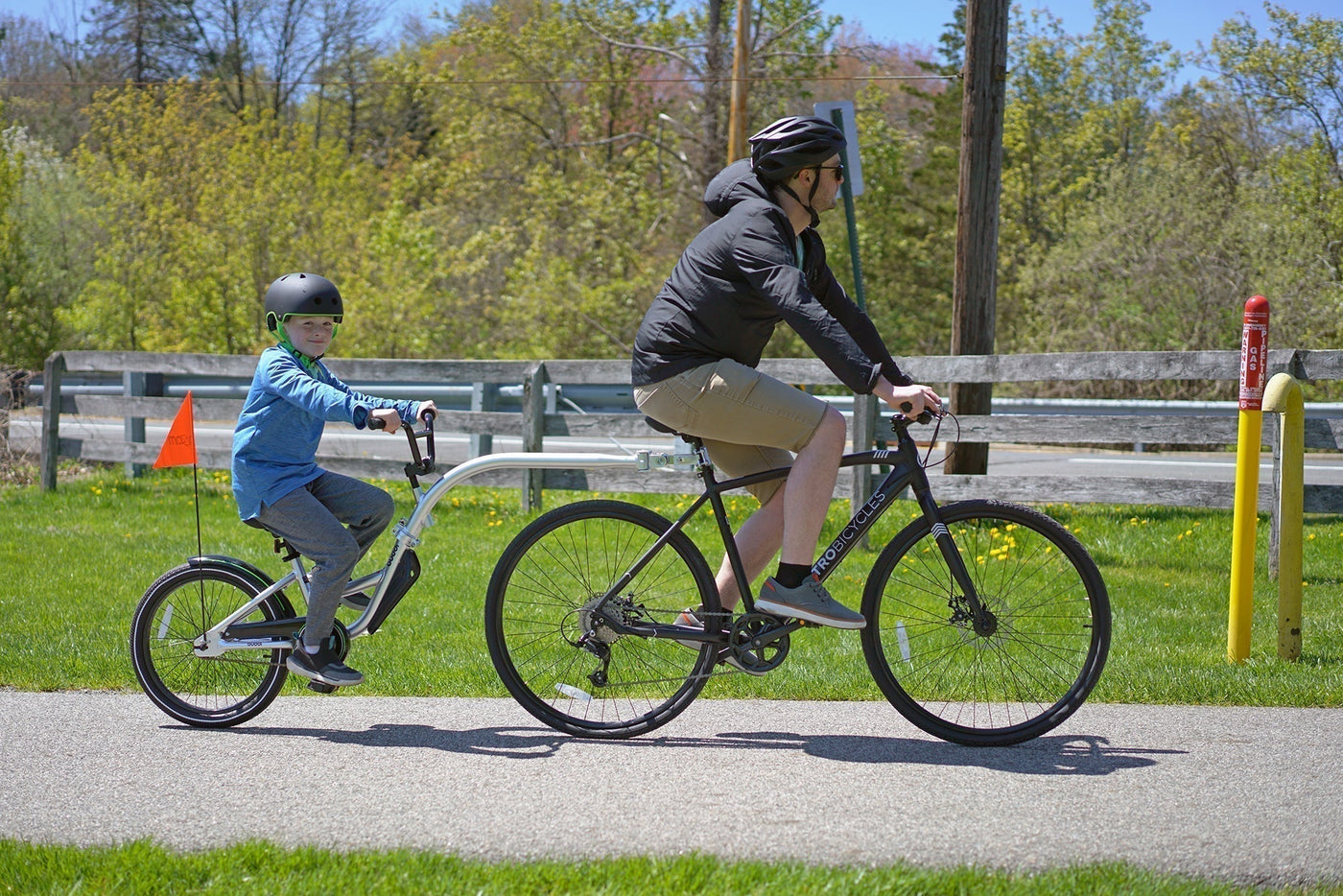 20" Kazam Buddi Co-Pilot Trailer Bike