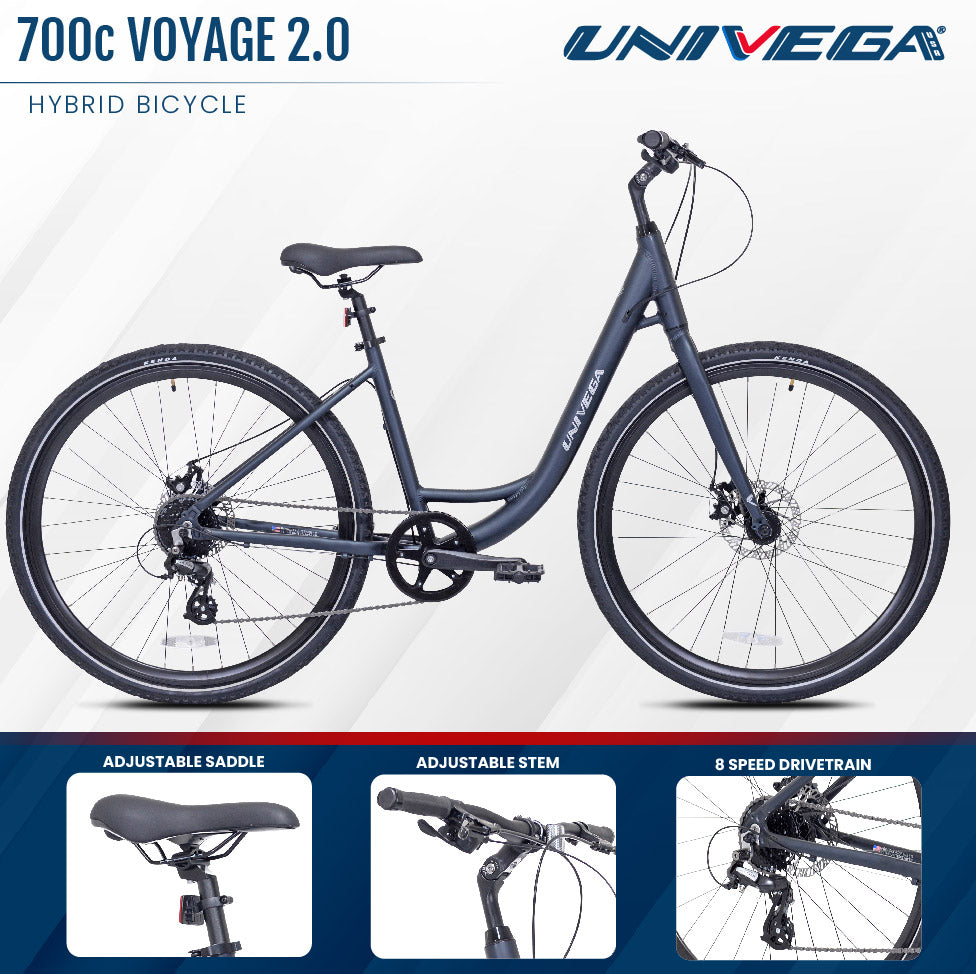the bicycle exchange UNIVEGA ロードバイク 大きめ 87758UnivegaWeekendEscapeBlack