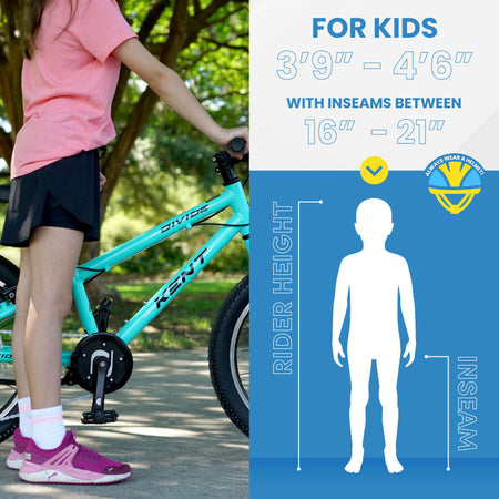 Mendham Bike Co. | Discount Bikes | 20" Kent Divide Mountain Bike for Kids Ages 6+