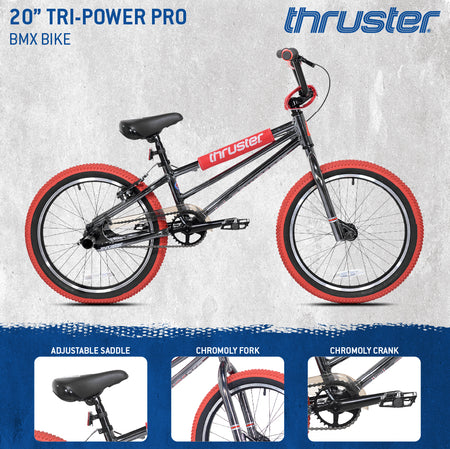 Mendham Bike Co. | Discount Bikes | 20" Thruster Tri-Power PRO BMX Bike