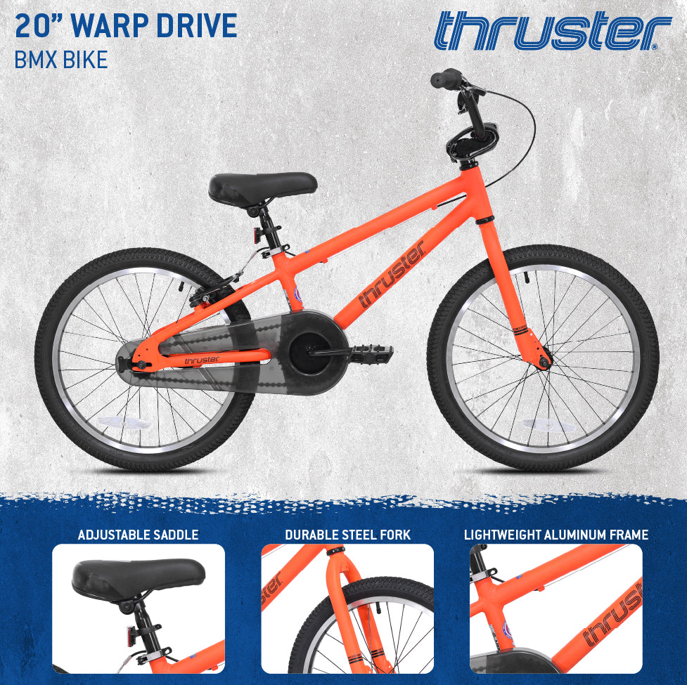 Mendham Bike Co. | Discount Bikes | 20" Thruster Warp Drive Kids BMX Bike