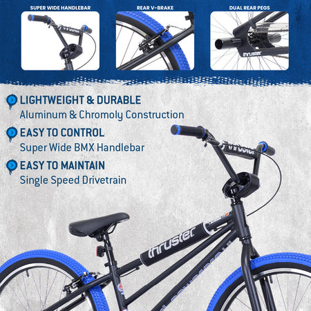 Mendham Bike Co. | Discount Bikes | 24" Thruster Tri-Power PRO XL BMX Bike