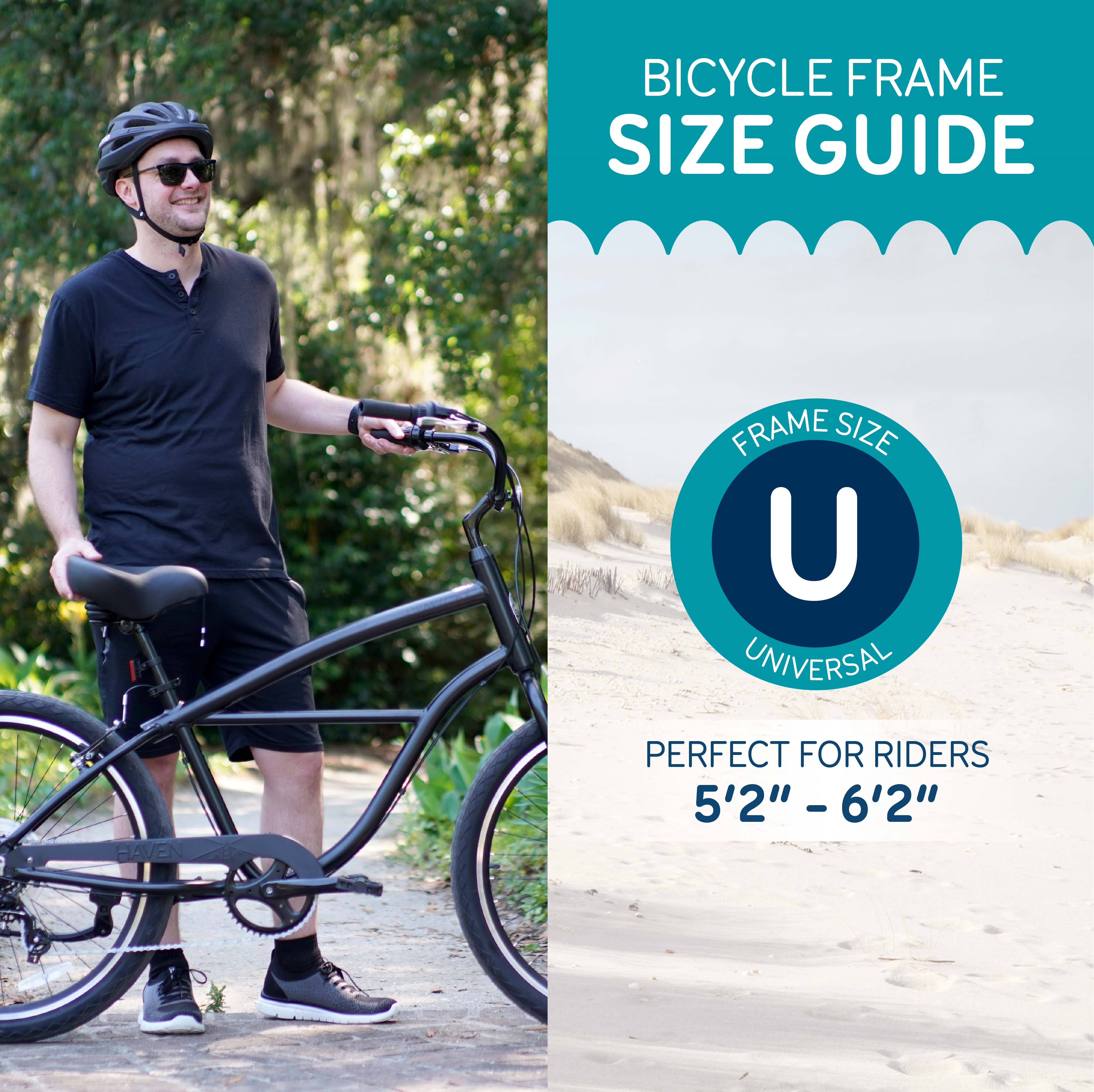 Mendham Bike Co. | Discount Bikes | 26" Haven Inlet 7 Cruiser Bike for Adults Ages 12+