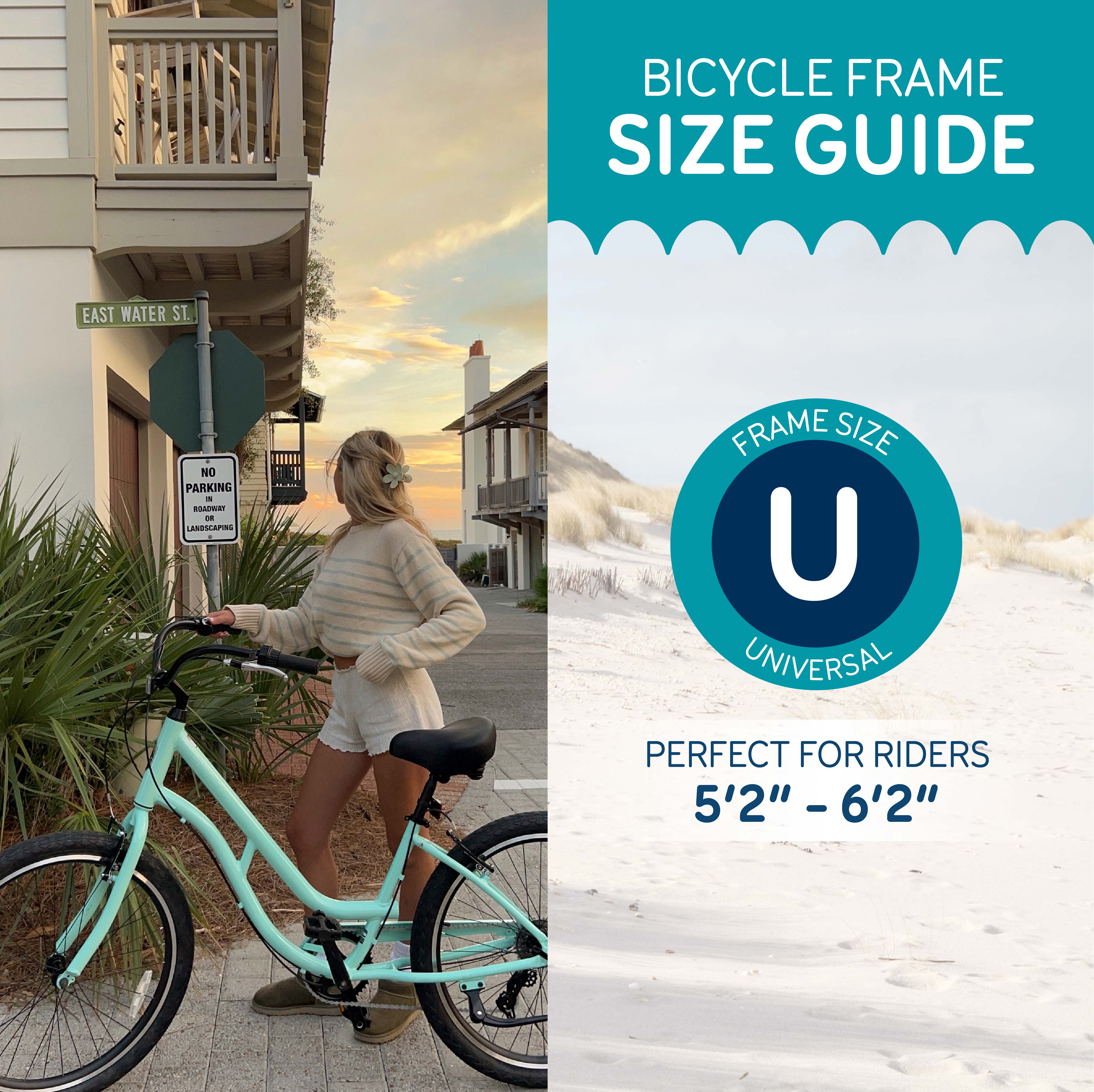 Mendham Bike Co. | Discount Bikes | 26" Haven Inlet 7 Cruiser Bike for Adults Ages 12+