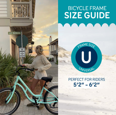 Mendham Bike Co. | Discount Bikes | 26" Haven Inlet 7 Cruiser Bike for Adults Ages 12+
