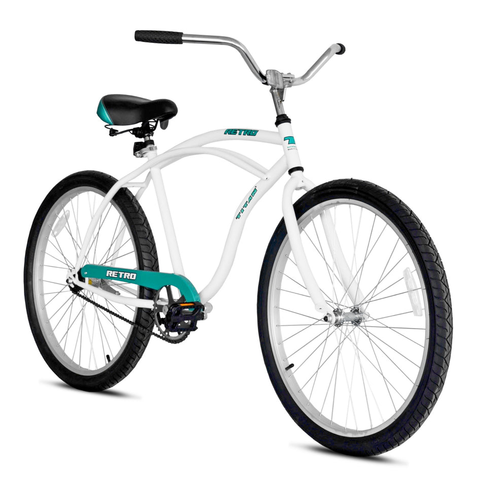 Mendham Bike Co. | Discount Bikes | 26" Titan Retro Beach Cruiser for Adults Ages 13+