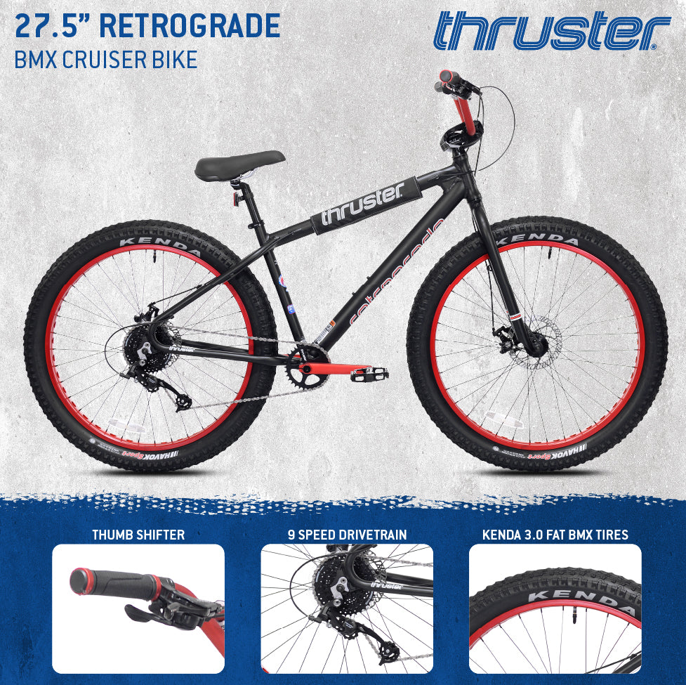 Mendham Bike Co. | Discount Bikes | 27.5" Thruster Retrograde BMX Bike