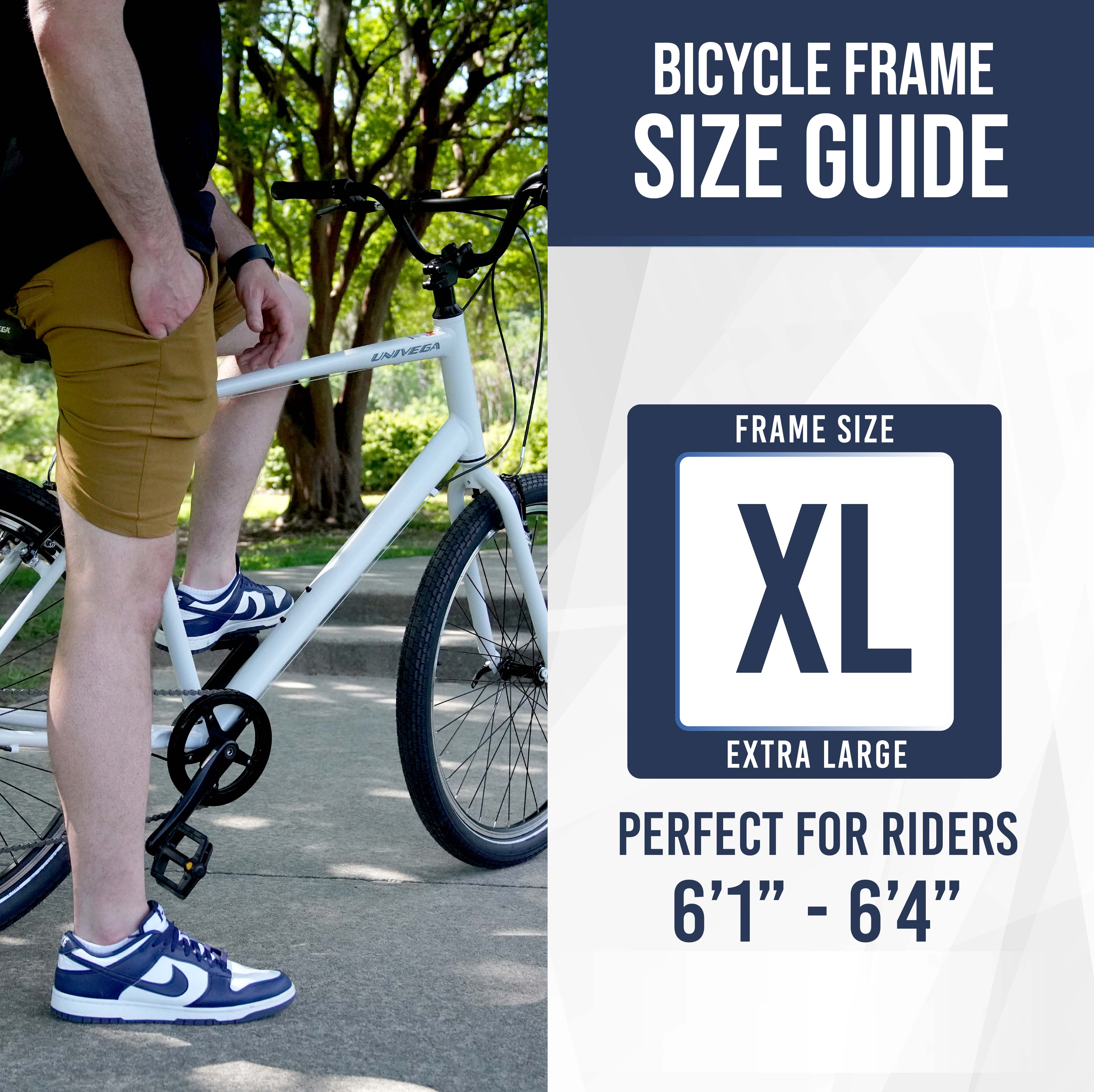 Mendham Bike Co. | Discount Bikes | 27.5" Univega Carisma Men's Comfort Hybrid Bike for Adults Ages 14+
