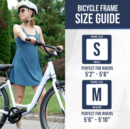 Mendham Bike Co. | Discount Bikes | 27.5" Univega Carisma Women's Comfort Hybrid Bike for Adults Ages 14+
