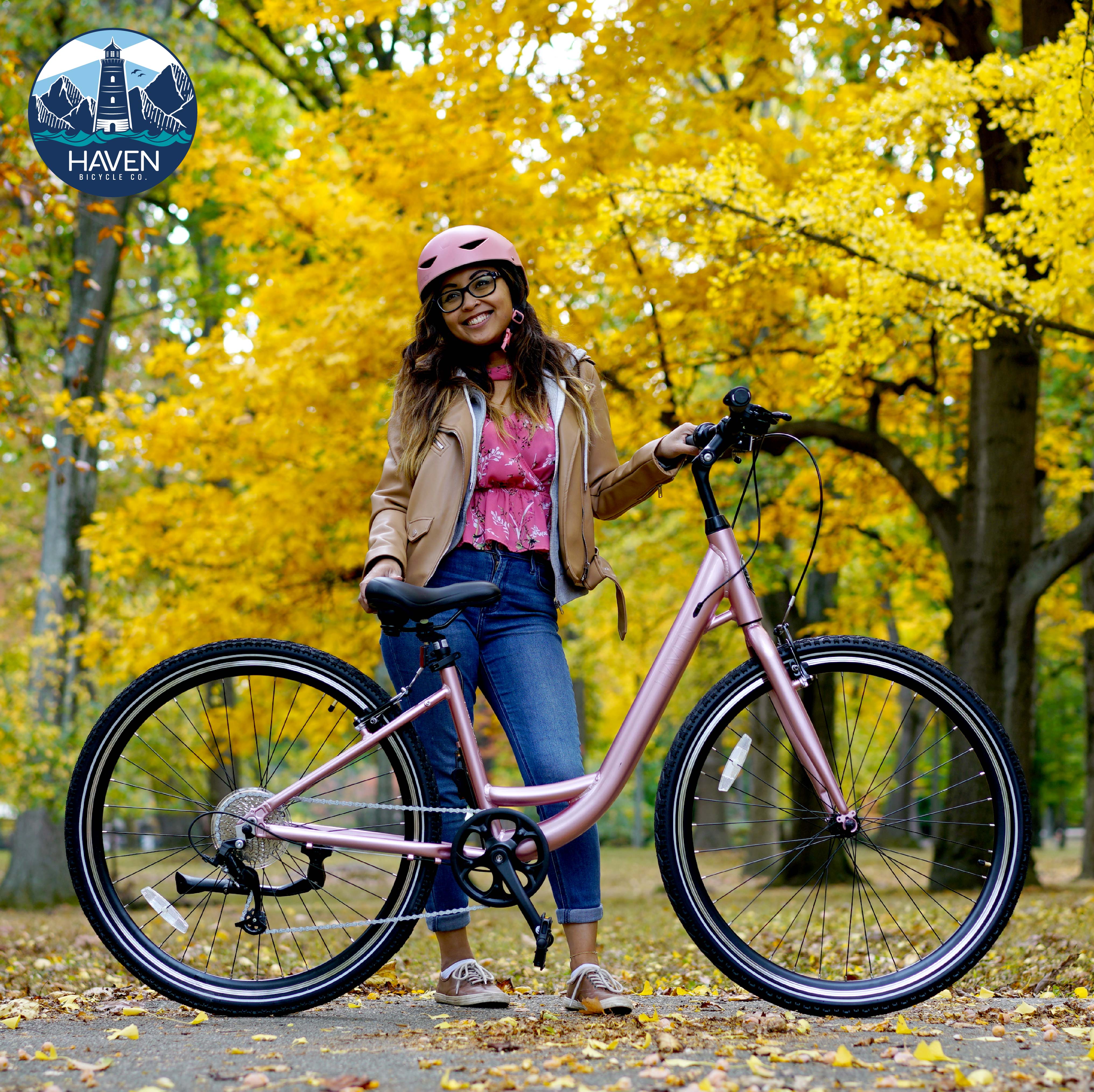 Mendham Bike Co. | Discount Bikes | 700c Haven Harbor 8 Hybrid Bike For Adults 14+