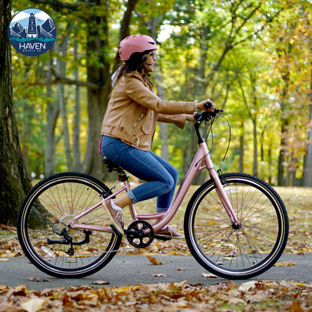 Mendham Bike Co. | Discount Bikes | 700c Haven Harbor 8 Hybrid Bike For Adults 14+