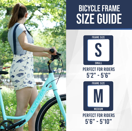 Mendham Bike Co. | Discount Bikes | 700c Univega Montega Sport Women's Comfort Hybrid Bike for Adults Ages 14+