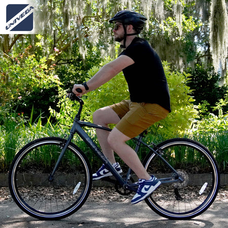 Mendham Bike Co. | Discount Bikes | 700c Univega Montega Men's Comfort Hybrid Bike for Ages 14+