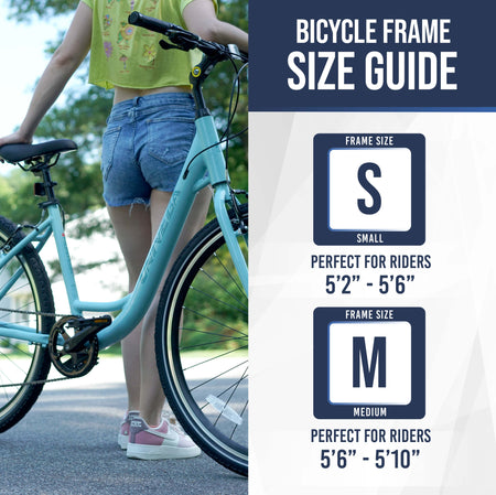 Mendham Bike Co. | Discount Bikes | 700c Univega Montega Women's Comfort Hybrid Bike for Adults Ages 14+