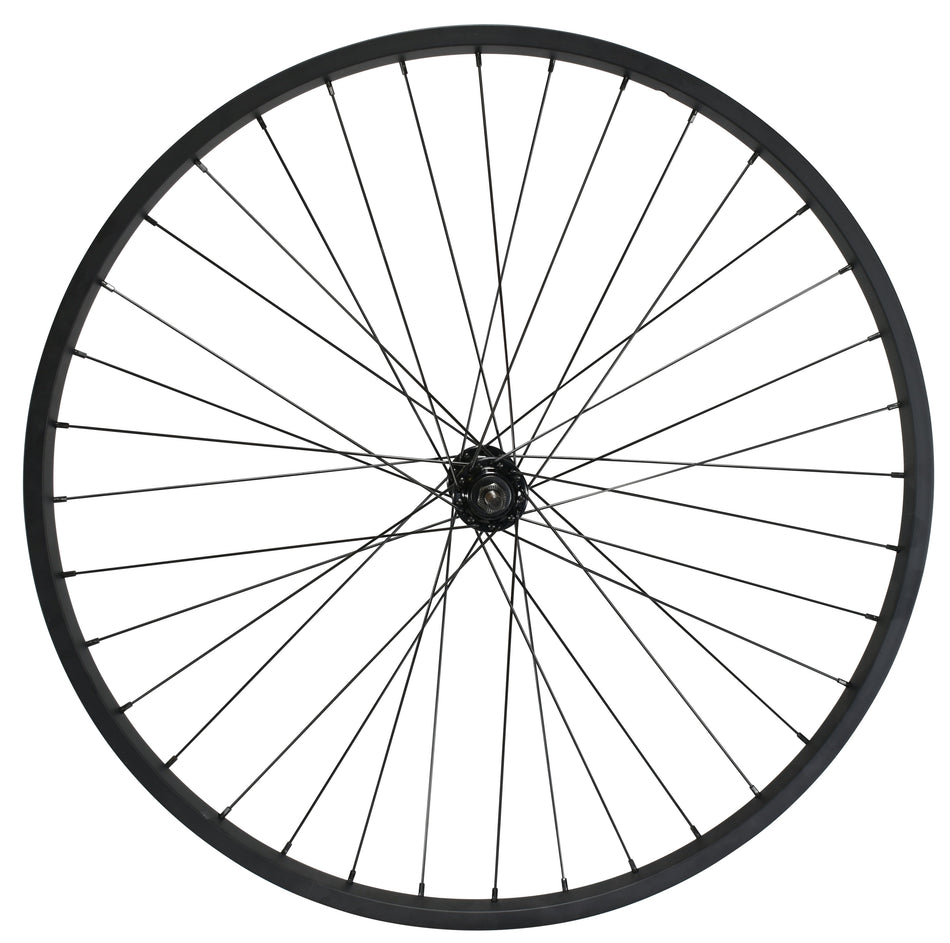 26" BLACK BICYCLE WHEELSET