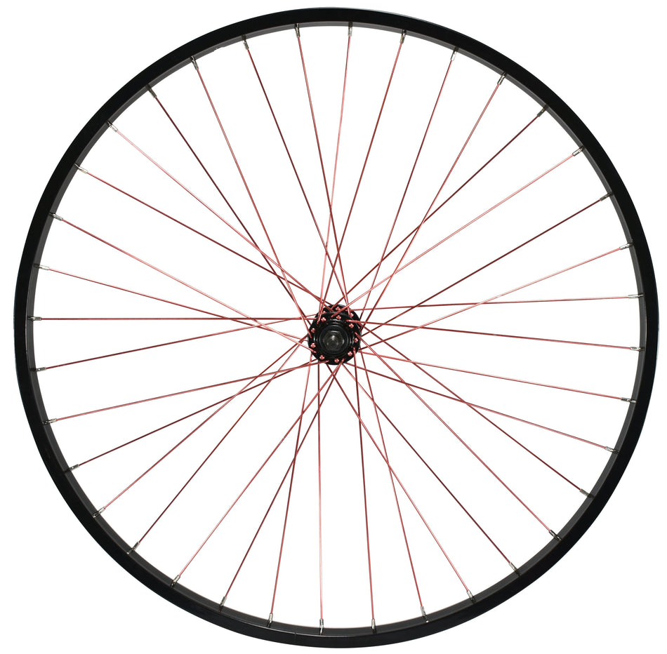 Mendham Bike Co. | Discount Bikes | 26" Villy Custom Black & Red Wheelset