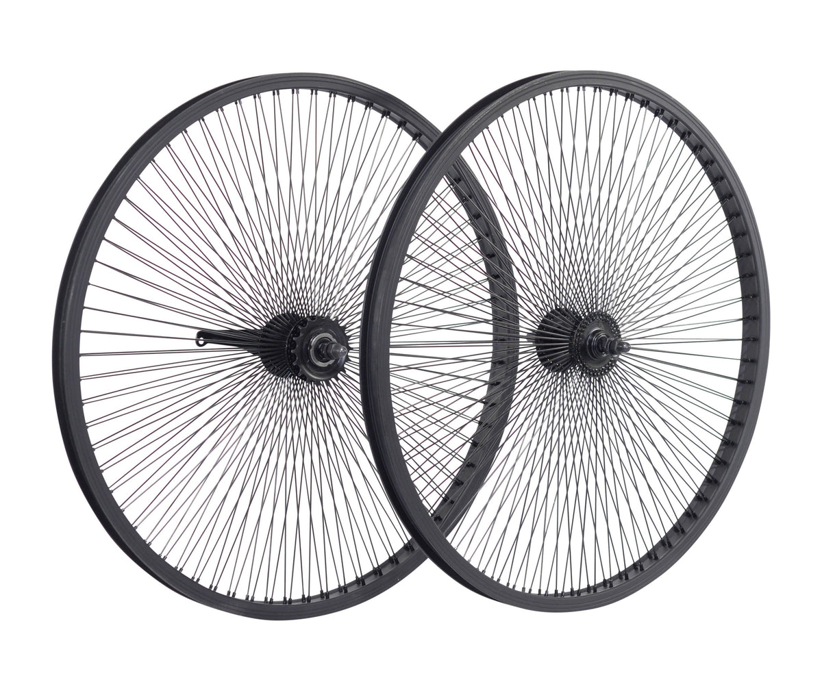 Mendham Bike Co. | Discount Bikes | 140 Spoke Black Alloy Wheelset