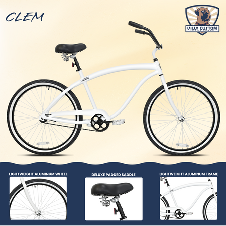 Mendham Bike Co. | Discount Bikes | 26" Villy Custom Cruiser Bike