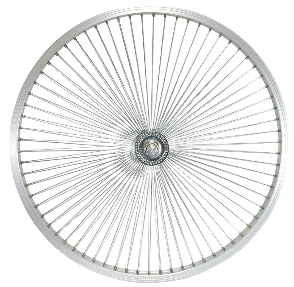 Mendham Bike Co. | Discount Bikes | 26" Villy Custom 140 Spoke Silver Alloy Wheelset